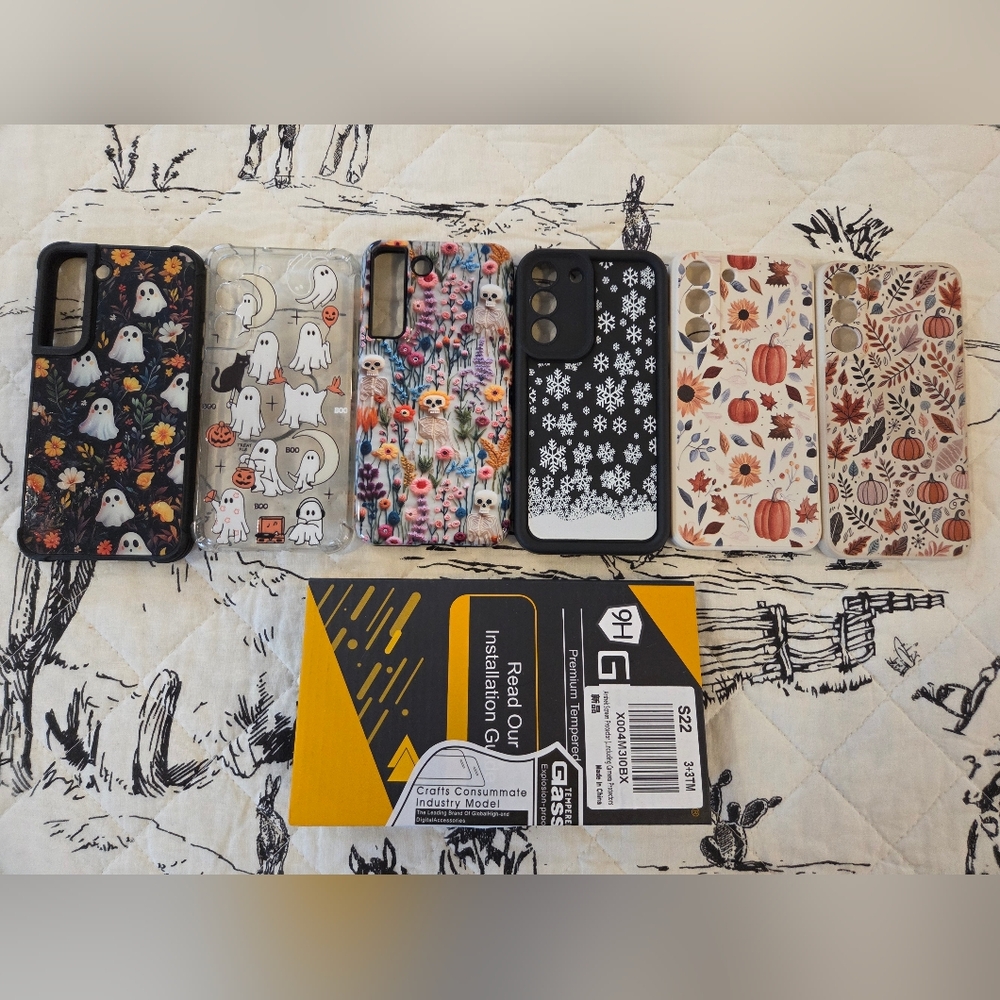 Samsung S22 Cases And 2 Screen Protectors